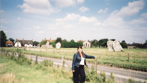 [Marnie at Avebury]